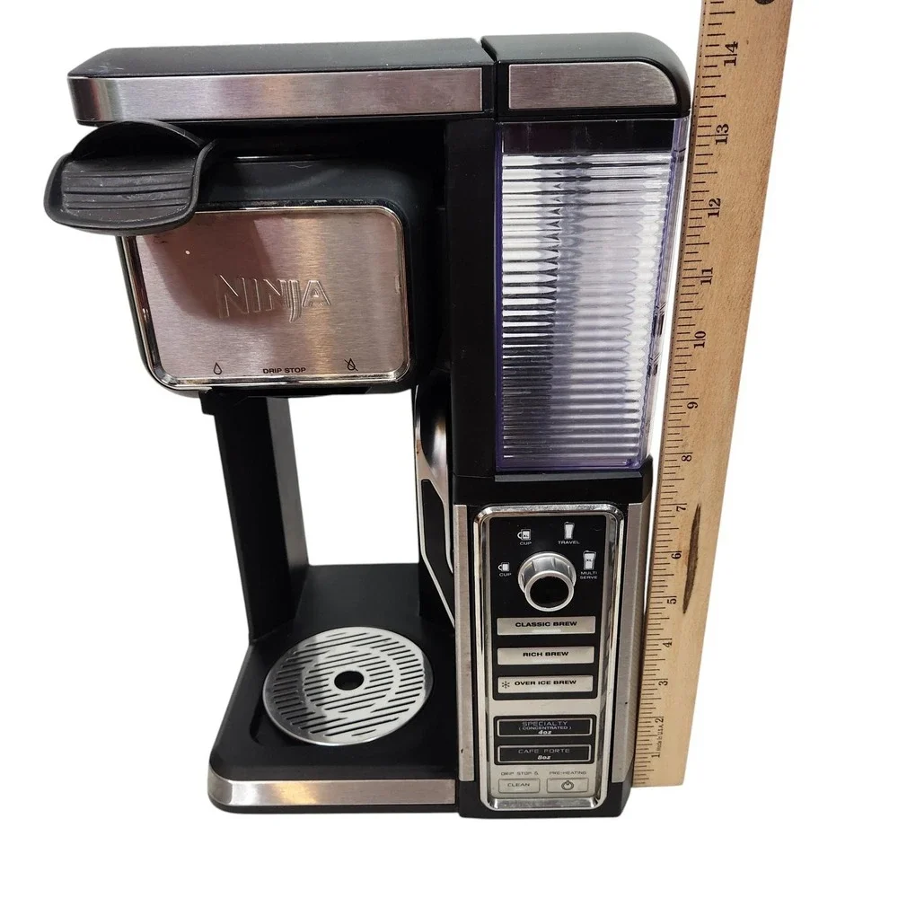 Ninja CF110A Coffee Maker Black Single Serve Filter Machine Frother CF110 Series